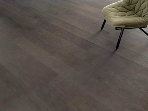 ENGINEERED WOOD PLANKS FLOOR CA' RUBINI - Brushed oak parquet _ FOGLIE D'ORO